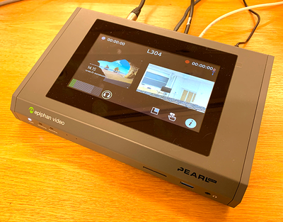 Photo of a Epiphan Pearl Mini recording device